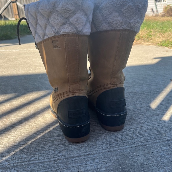 Sorel Whistler Tall Leather Waterproof Winter Snow boots - Picture 4 of 8